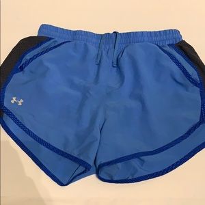 blue under armour shorts